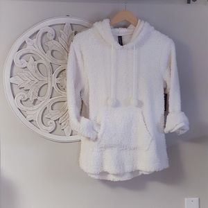 fleece lined sherpa pullover